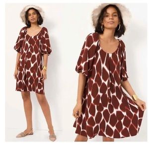 NWT Anthropologie Corey Lynn Calter Giraffe Dress - Size M